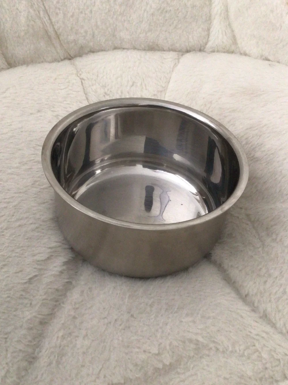 Stainless Steel Pet Bowl - Silver